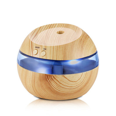 Draagbare houtkorrel elektrische aroma diffuser 300 ml voor app-gecontroleerde vochtigheidscontrole