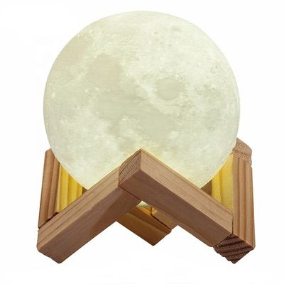 Dimmable Touch Control PLA 3D Printing Moon Lamp met een levensduur van 10000 uur