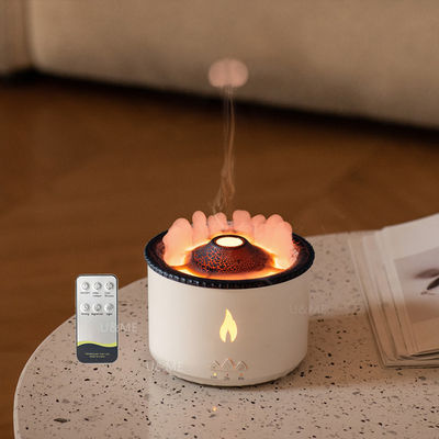 12W Power 2023 Amaz 24V Ultrasone Vulkan Verdamper Aroma Diffuser Vochtbevederer 3D Vlam
