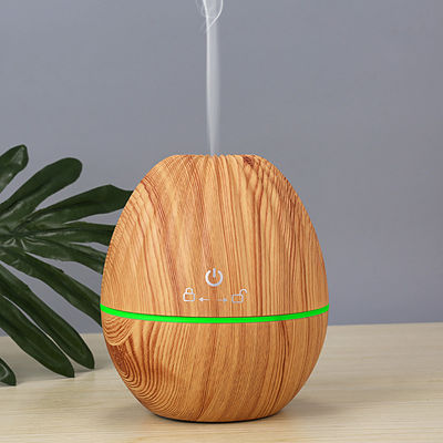 Capaciteit 0,5L Ultrasone mist mist Desktop luchtbevochtiger met lamp Lamp inbegrepen