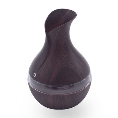 Compact 300 ml houten bloemvase design Ultrasone luchtbevochtiger Diffuser voor thuis