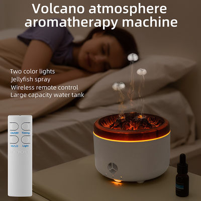 2023 Flame Volcano Air Humidifier Aroma Diffuser Kerst Promotie met afstandsbediening