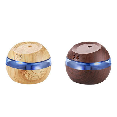 Draagbare houtkorrel elektrische aroma diffuser 300 ml voor app-gecontroleerde vochtigheidscontrole
