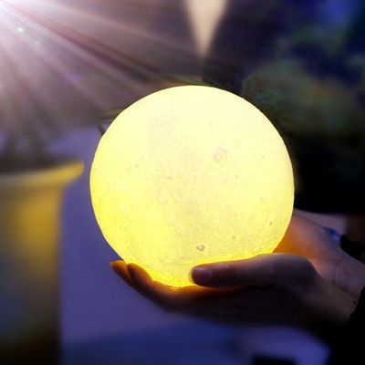 2021 Bestseller Goede 3D-printing maanlichtlamp met schakelaarstand afstandsbediening