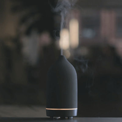 160 ml Ultrasone keramische steen essentiële olie aroma diffuser voor geavanceerde aromatherapie