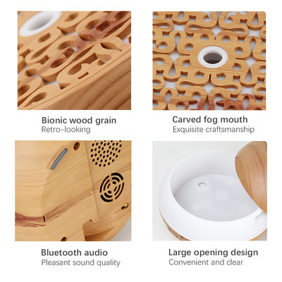 2023 Bluetooth-muziek afspelen Hoge capaciteit elektrische aroma diffuser voor huishoudelijke geur