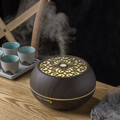 500 ml Bluetooth-luidspreker Aroma Diffuser Vochtbevochtiger 12W Power Afstandsbediening