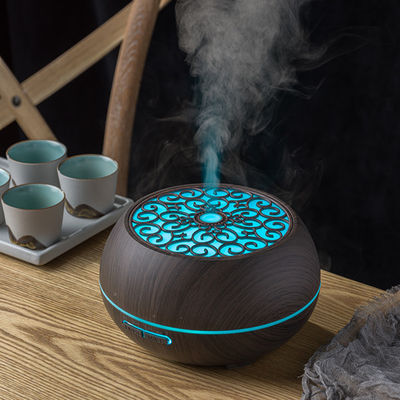 500 ml Bluetooth-luidspreker Aroma Diffuser Vochtbevochtiger 12W Power Afstandsbediening