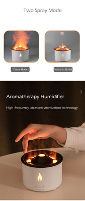 12W Power 2023 Amaz 24V Ultrasone Vulkan Verdamper Aroma Diffuser Vochtbevederer 3D Vlam
