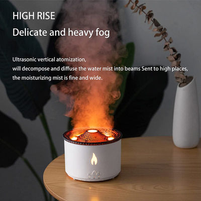 Ervaar het verschil met 3D Flame Ultrasone Vulkaan Vochtbevochtiger Aroma Diffuser