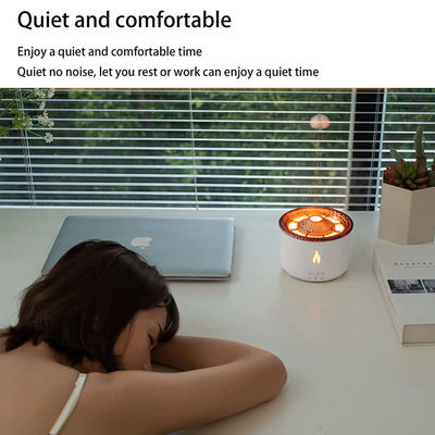 Ervaar het verschil met 3D Flame Ultrasone Vulkaan Vochtbevochtiger Aroma Diffuser