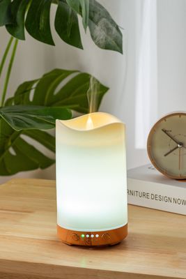 Verbeter je aromatherapie spel met 130 ml Kaarslicht Essentiële Olie Aroma Diffuser