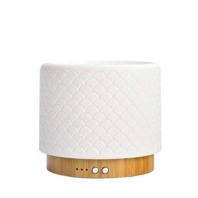 280 ml bamboe en keramische ultrasone elektronische diffuser voor een natuurlijke aroma-ervaring