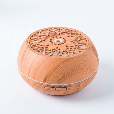 550 ml Kleurverander Hout LED Essentiële Olie Vochtbevochtiger Aroma Diffuser 24 V Capaciteit&gt; 200 ml