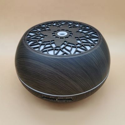 550 ml Kleurverander Hout LED Essentiële Olie Vochtbevochtiger Aroma Diffuser 24 V Capaciteit&gt; 200 ml