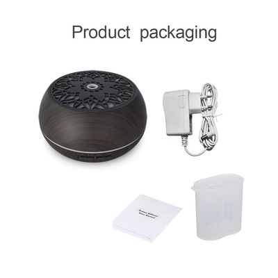 550 ml Kleurverander Hout LED Essentiële Olie Vochtbevochtiger Aroma Diffuser 24 V Capaciteit&gt; 200 ml