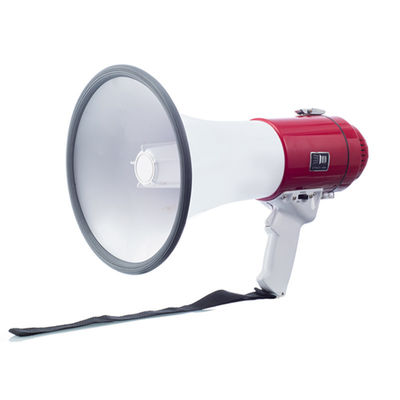Actieve 50W draagbare handheld bullhorn megafoonspeler voor grote groepscommunicatie