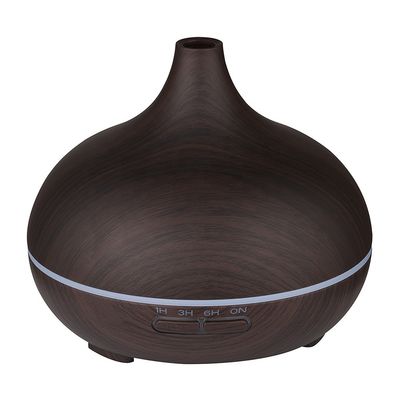 550 ml essentiële olie aromatherapie diffuser voor thuis App-gecontroleerde 12W Power Houten Top