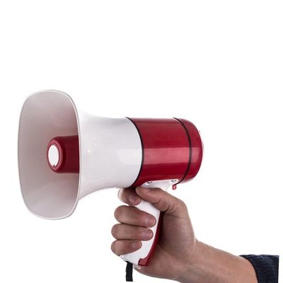 Fabrikanten Verkoop 30w megafoon met opnamefunctie en batterijvermogen