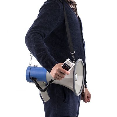 Gepersonaliseerde Outdoor Mini Plastic USB Megafoon met waterdicht ontwerp en WAV-formaat