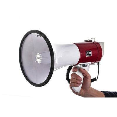 Outdoor 50W opname megafoon met lange bereik tot 1500m en opnamefunctie